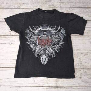 Lamb Of God Black Graphic T Shirt Flawed